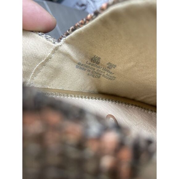 Sam Edelman Chloe Pink Beige Snake Skin Embossed Espadrilles Women’s 10M US/40EU - Picture 6 of 16